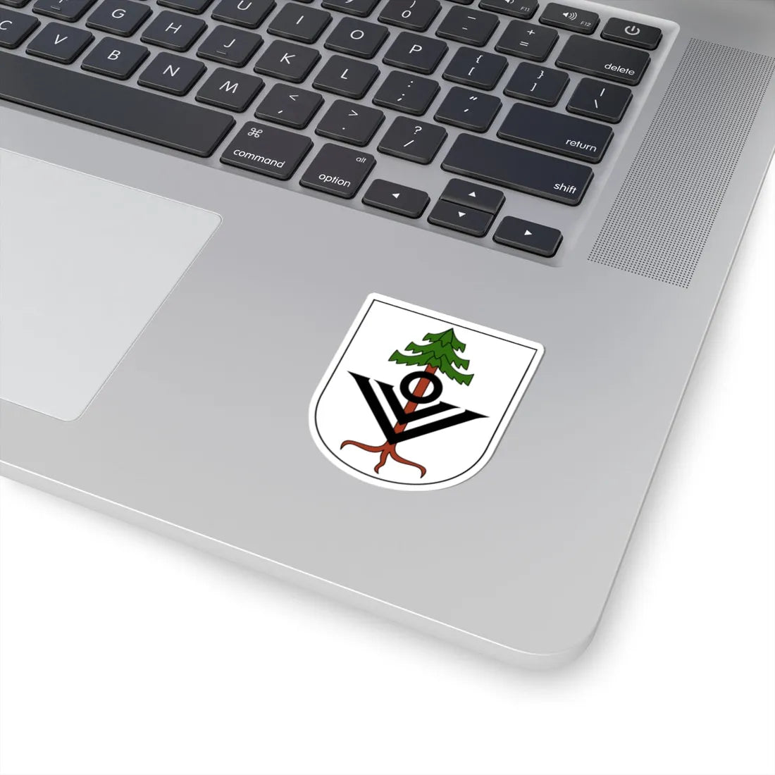 Uetikon-blazon (Switzerland) (Coat of Arms) STICKER Vinyl Kiss-Cut Decal - The Sticker Space