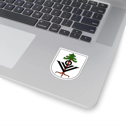Uetikon-blazon (Switzerland) (Coat of Arms) STICKER Vinyl Kiss-Cut Decal - The Sticker Space
