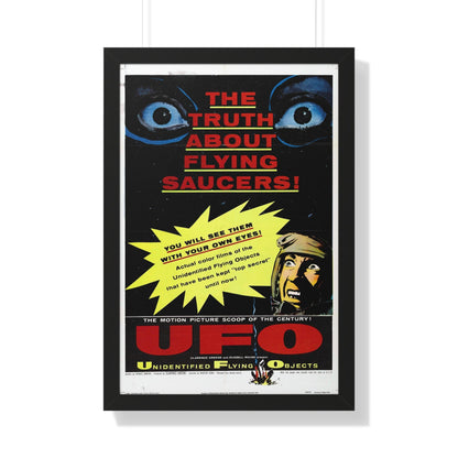 UFO 1956 - Framed Movie Poster-20" x 30"-The Sticker Space