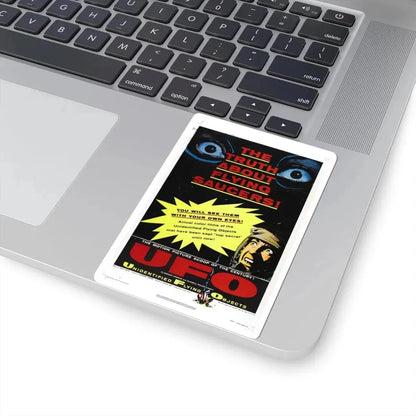 UFO 1956 Movie Poster - STICKER Vinyl Kiss-Cut Decal - The Sticker Space
