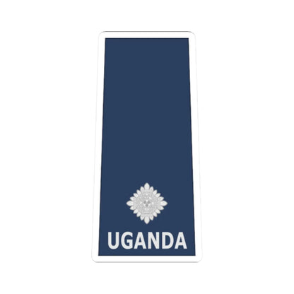 Uganda AirForce OF 1a (Uganda) (Military Rank) STICKER Vinyl Kiss-Cut Decal 2 Inch White - The Sticker Space