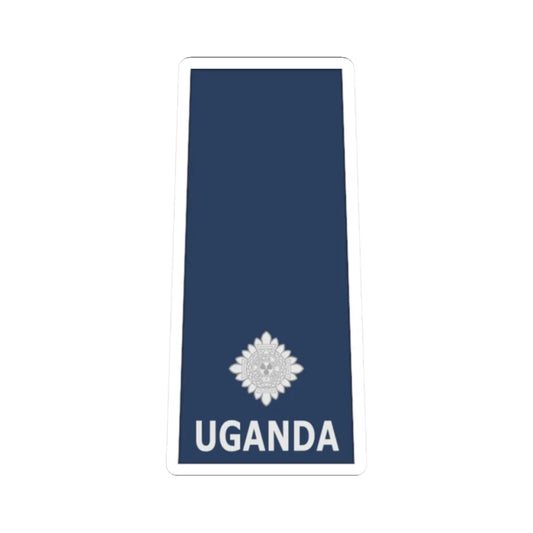 Uganda AirForce OF 1a (Uganda) (Military Rank) STICKER Vinyl Kiss-Cut Decal 2 Inch White - The Sticker Space