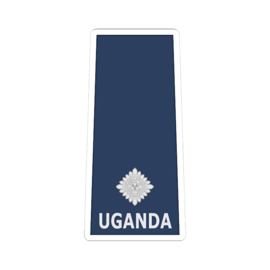 Uganda AirForce OF 1a (Uganda) (Military Rank) STICKER Vinyl Kiss-Cut Decal - The Sticker Space