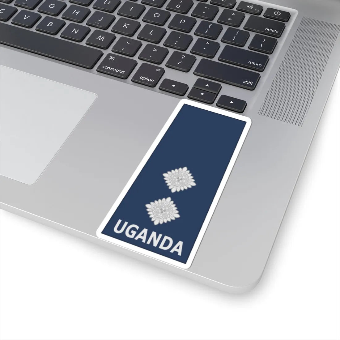 Uganda AirForce OF 1b (Uganda) (Military Rank) STICKER Vinyl Kiss-Cut Decal - The Sticker Space