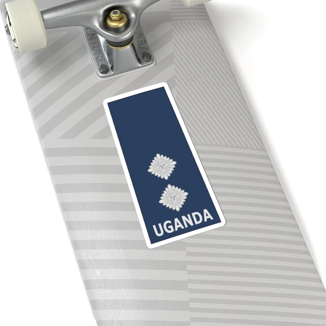 Uganda AirForce OF 1b (Uganda) (Military Rank) STICKER Vinyl Kiss-Cut Decal - The Sticker Space