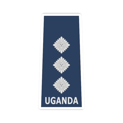 Uganda AirForce OF 2 (Uganda) (Military Rank) STICKER Vinyl Kiss-Cut Decal 2 Inch White - The Sticker Space