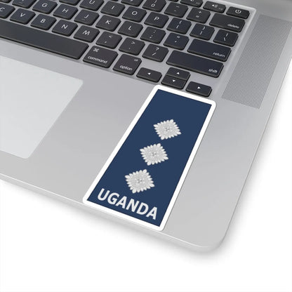 Uganda AirForce OF 2 (Uganda) (Military Rank) STICKER Vinyl Kiss-Cut Decal - The Sticker Space