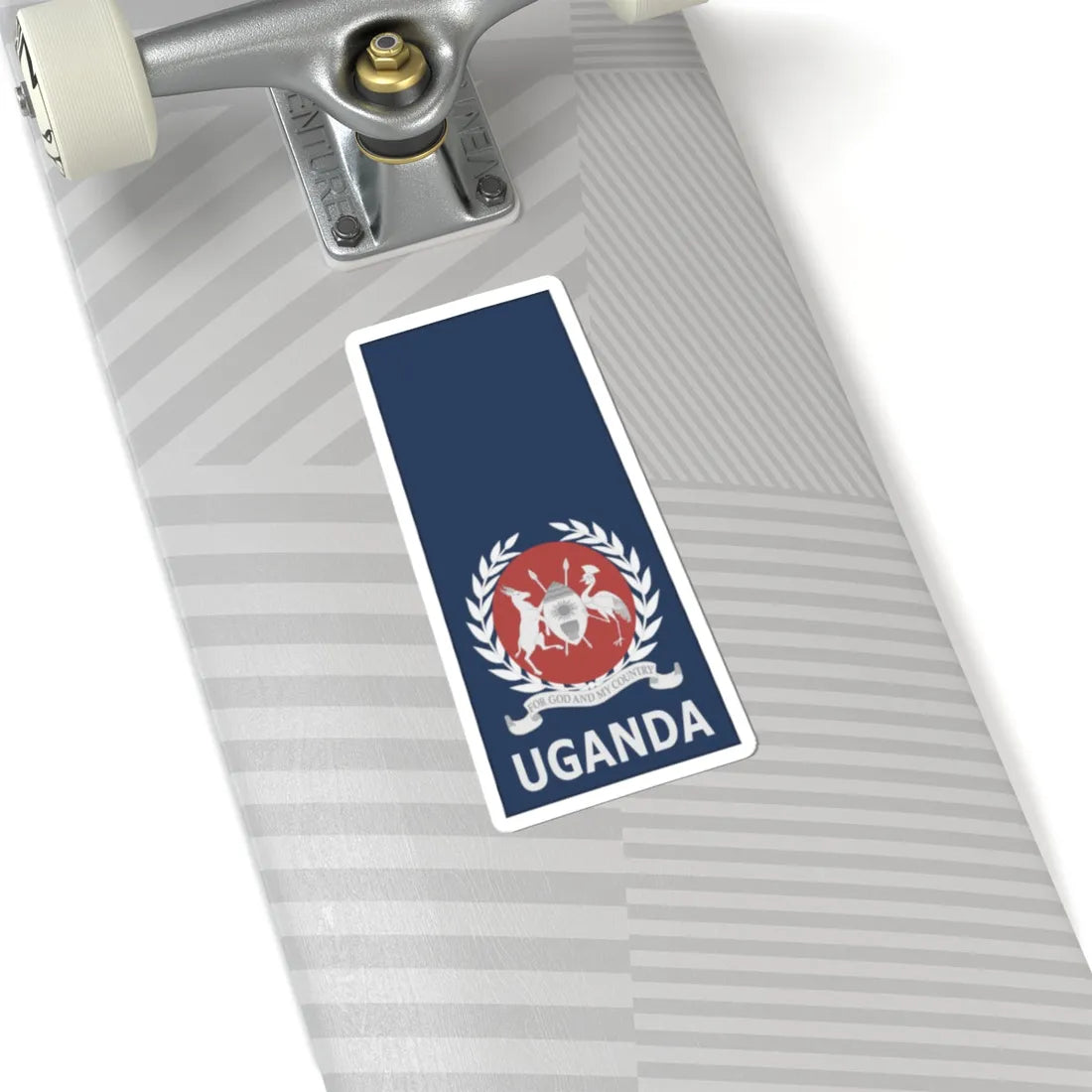 Uganda AirForce OF 3 (Uganda) (Military Rank) STICKER Vinyl Kiss-Cut Decal - The Sticker Space