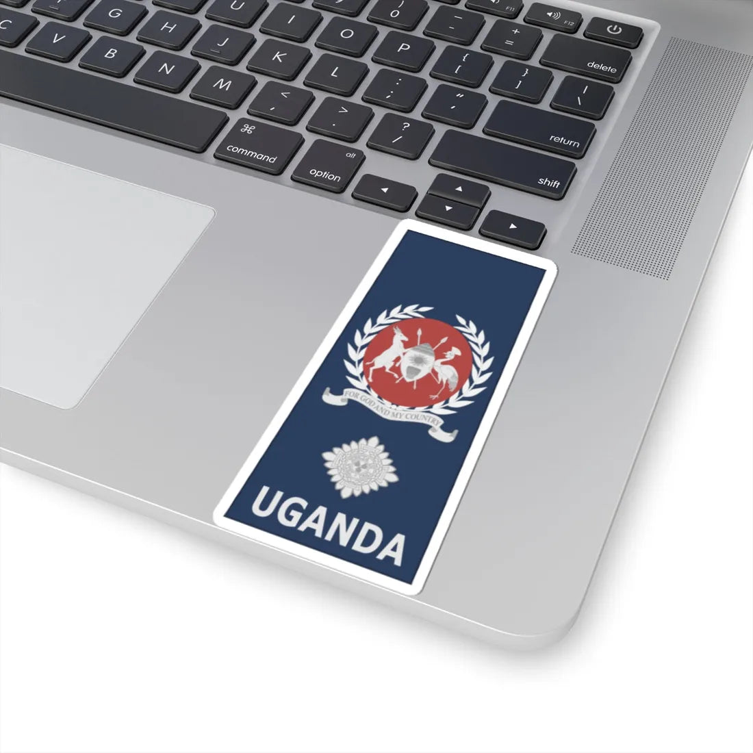 Uganda AirForce OF 4 (Uganda) (Military Rank) STICKER Vinyl Kiss-Cut Decal - The Sticker Space