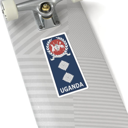 Uganda AirForce OF 5 (Uganda) (Military Rank) STICKER Vinyl Kiss-Cut Decal - The Sticker Space
