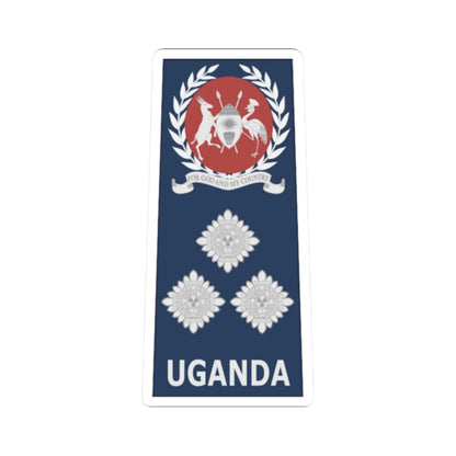 Uganda AirForce OF 6 (Uganda) (Military Rank) STICKER Vinyl Kiss-Cut Decal - The Sticker Space