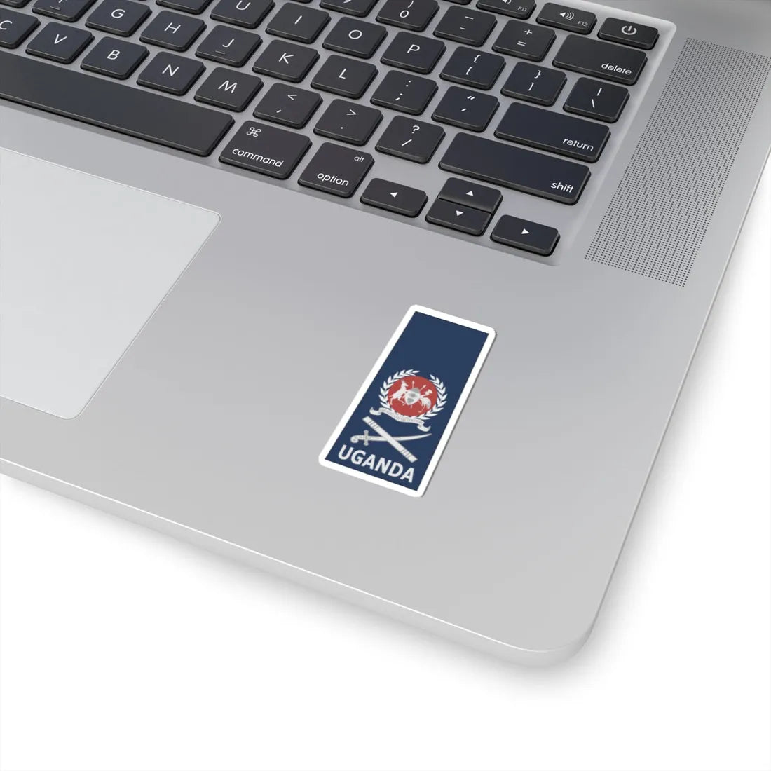 Uganda AirForce OF 7 (Uganda) (Military Rank) STICKER Vinyl Kiss-Cut Decal - The Sticker Space