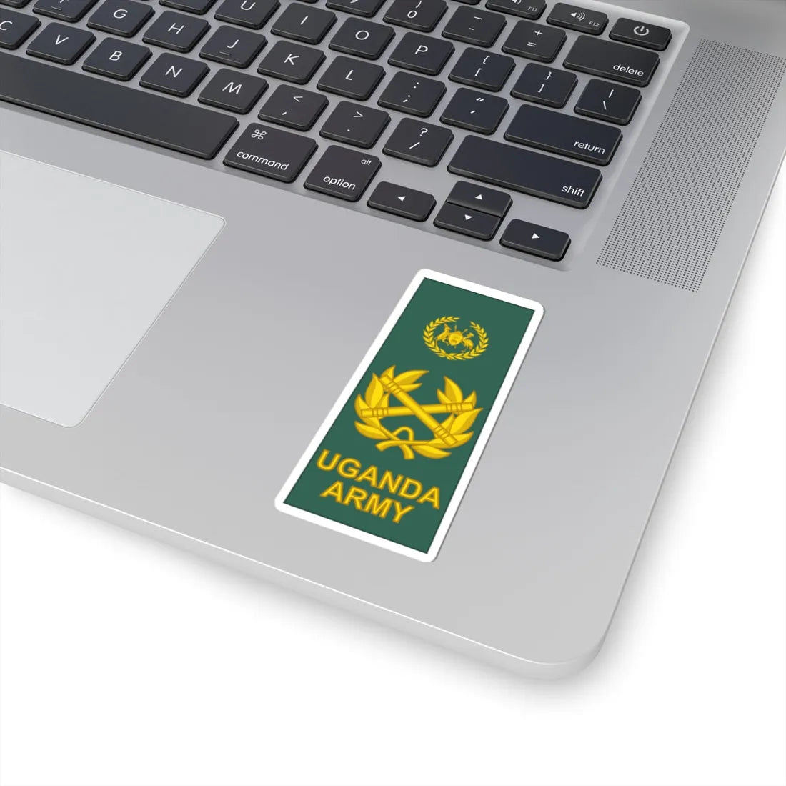 Uganda Army OF 10 (Uganda) (Military Rank) STICKER Vinyl Kiss-Cut Decal - The Sticker Space