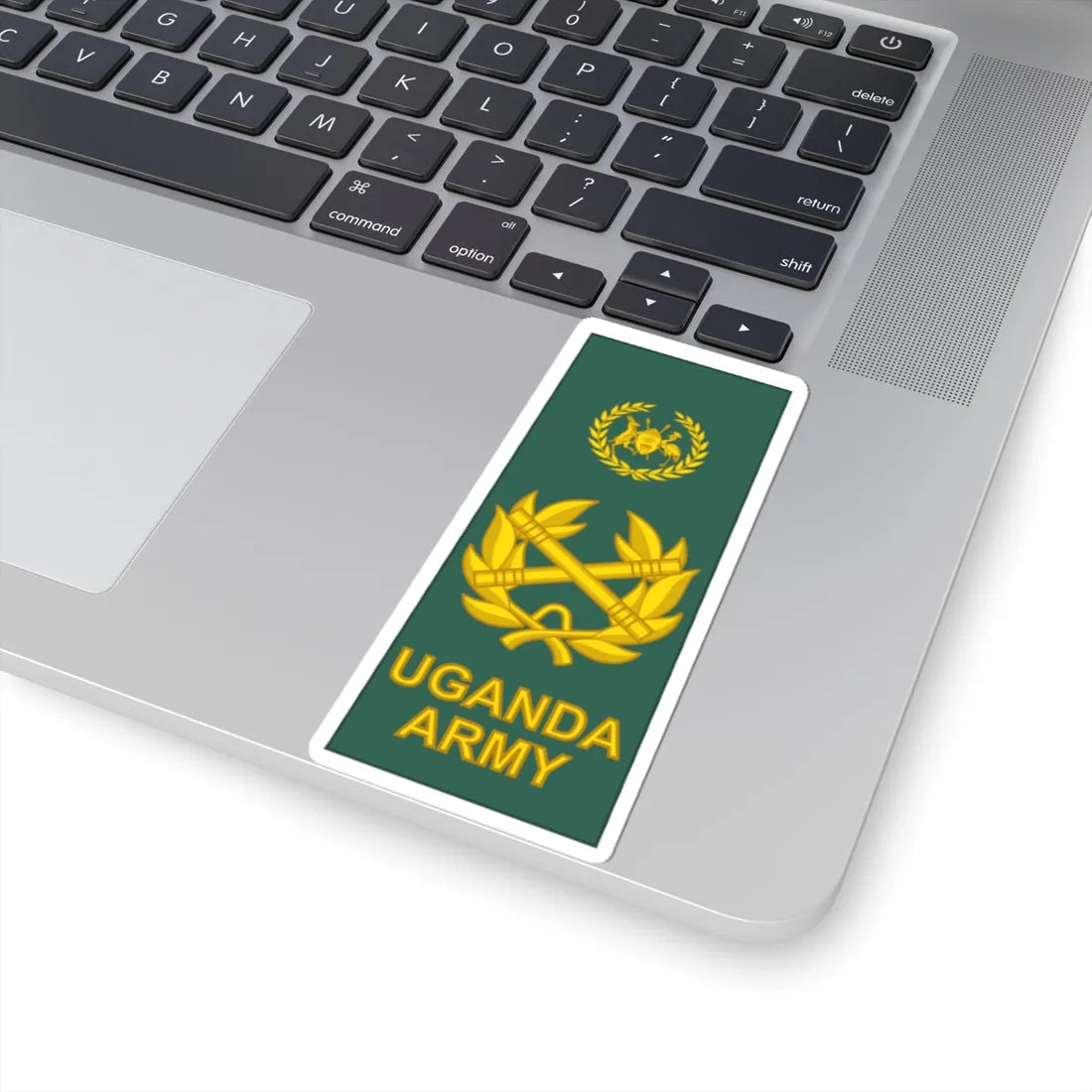 Uganda Army OF 10 (Uganda) (Military Rank) STICKER Vinyl Kiss-Cut Decal - The Sticker Space