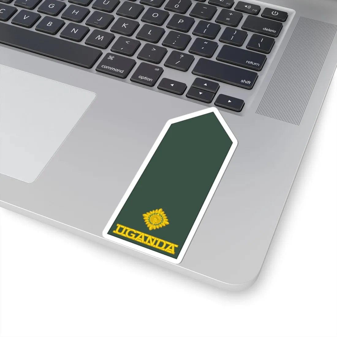 Uganda Army OF 1a (Uganda) (Military Rank) STICKER Vinyl Kiss-Cut Decal - The Sticker Space