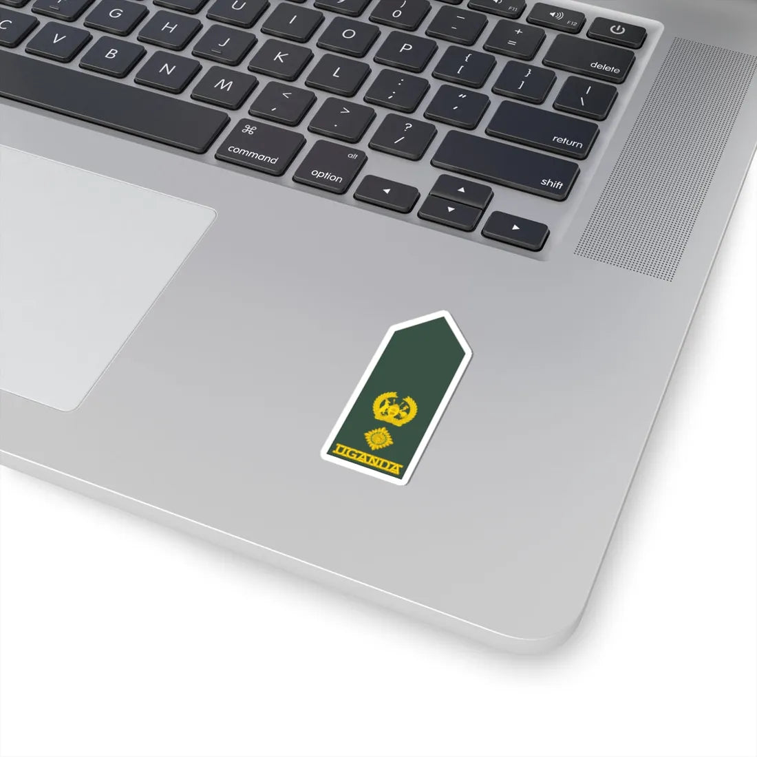 Uganda Army OF 4 (Uganda) (Military Rank) STICKER Vinyl Kiss-Cut Decal - The Sticker Space