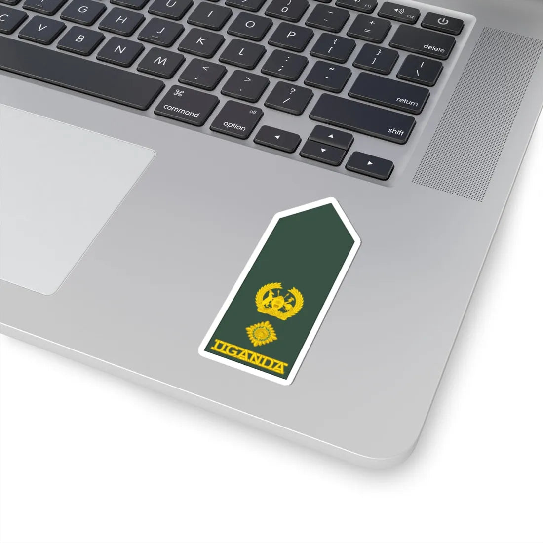 Uganda Army OF 4 (Uganda) (Military Rank) STICKER Vinyl Kiss-Cut Decal - The Sticker Space