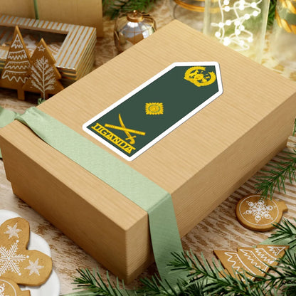Uganda Army OF 8 (Uganda) (Military Rank) STICKER Vinyl Kiss-Cut Decal - The Sticker Space