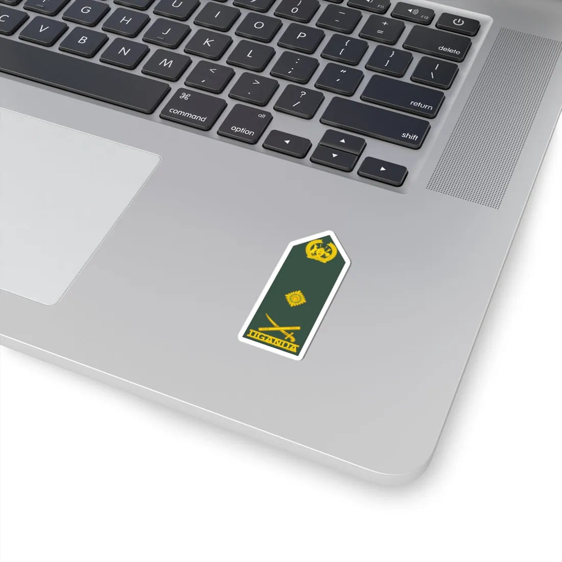 Uganda Army OF 8 (Uganda) (Military Rank) STICKER Vinyl Kiss-Cut Decal - The Sticker Space