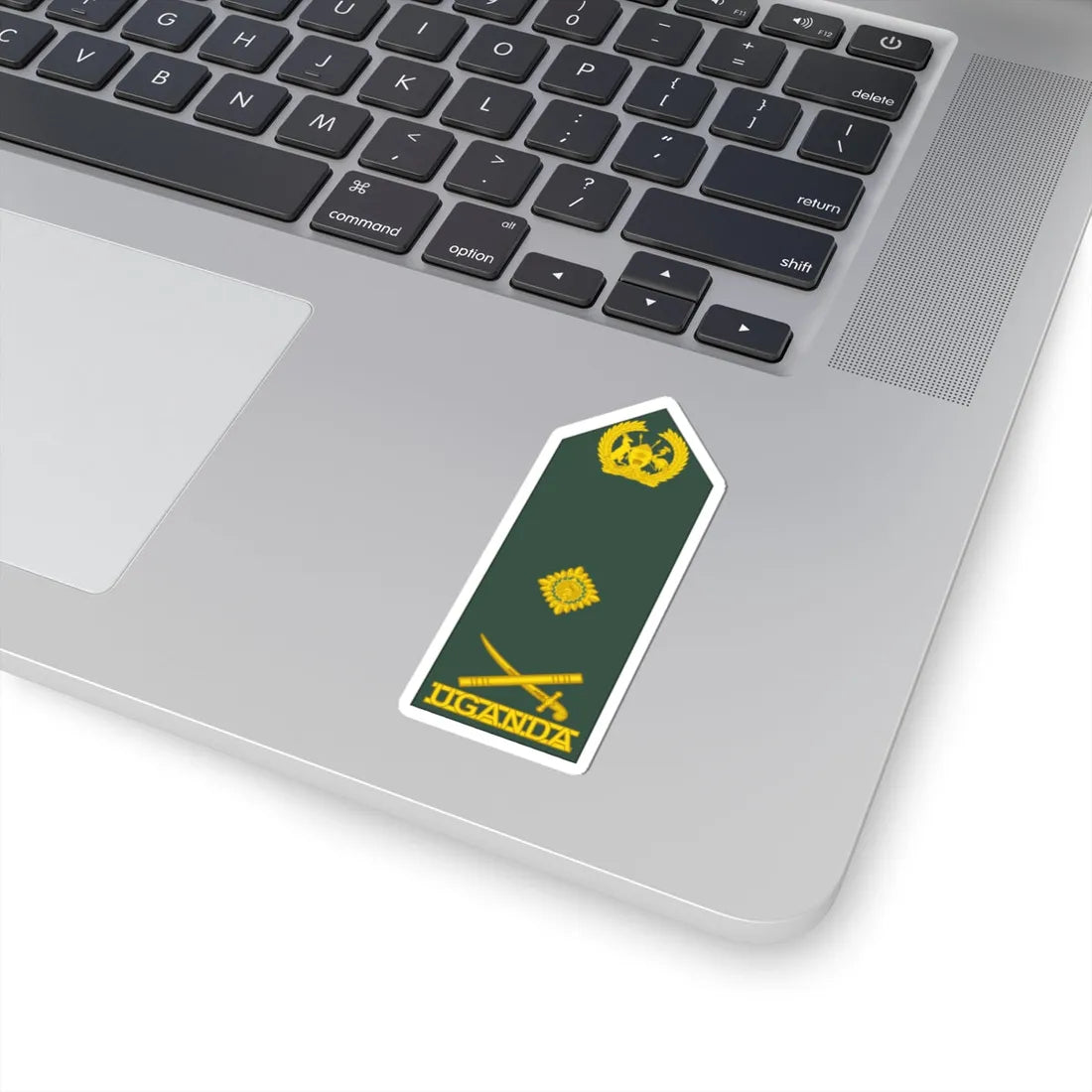 Uganda Army OF 8 (Uganda) (Military Rank) STICKER Vinyl Kiss-Cut Decal - The Sticker Space