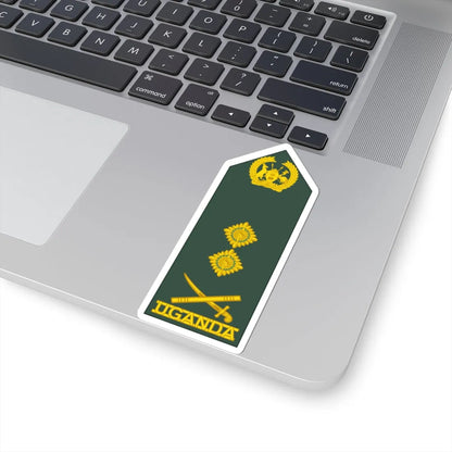 Uganda Army OF 9 (Uganda) (Military Rank) STICKER Vinyl Kiss-Cut Decal - The Sticker Space