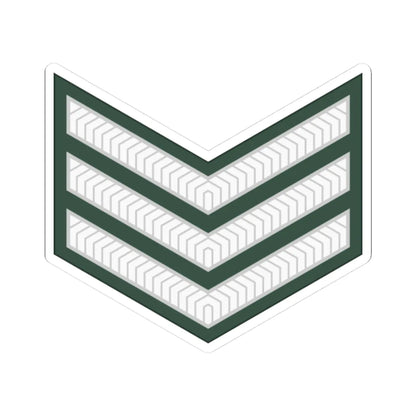 Uganda Army OR 6 (Uganda) (Military Rank) STICKER Vinyl Kiss-Cut Decal - The Sticker Space