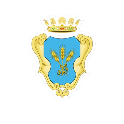 Uggiano Montefusco-Stremma (Italy) (Coat of Arms) STICKER Vinyl Kiss-Cut Decal 2 Inch White - The Sticker Space