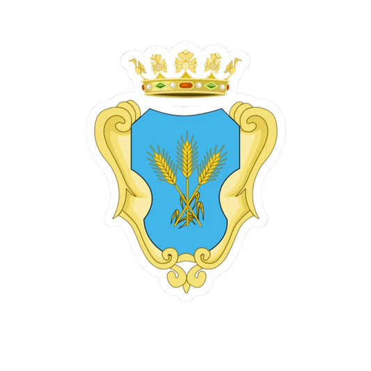 Uggiano Montefusco-Stremma (Italy) (Coat of Arms) STICKER Vinyl Kiss-Cut Decal 2 Inch White - The Sticker Space