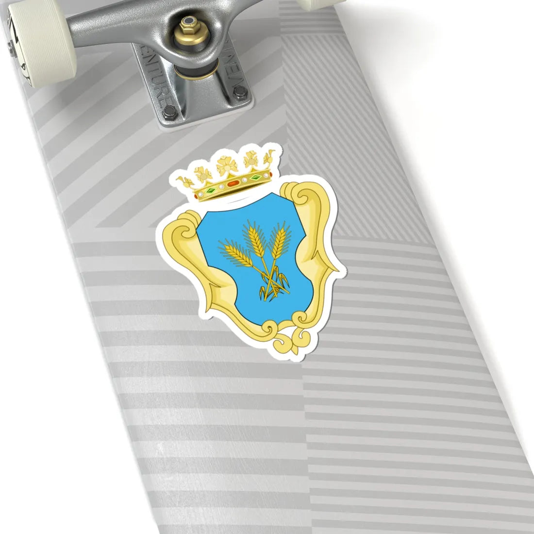 Uggiano Montefusco-Stremma (Italy) (Coat of Arms) STICKER Vinyl Kiss-Cut Decal - The Sticker Space