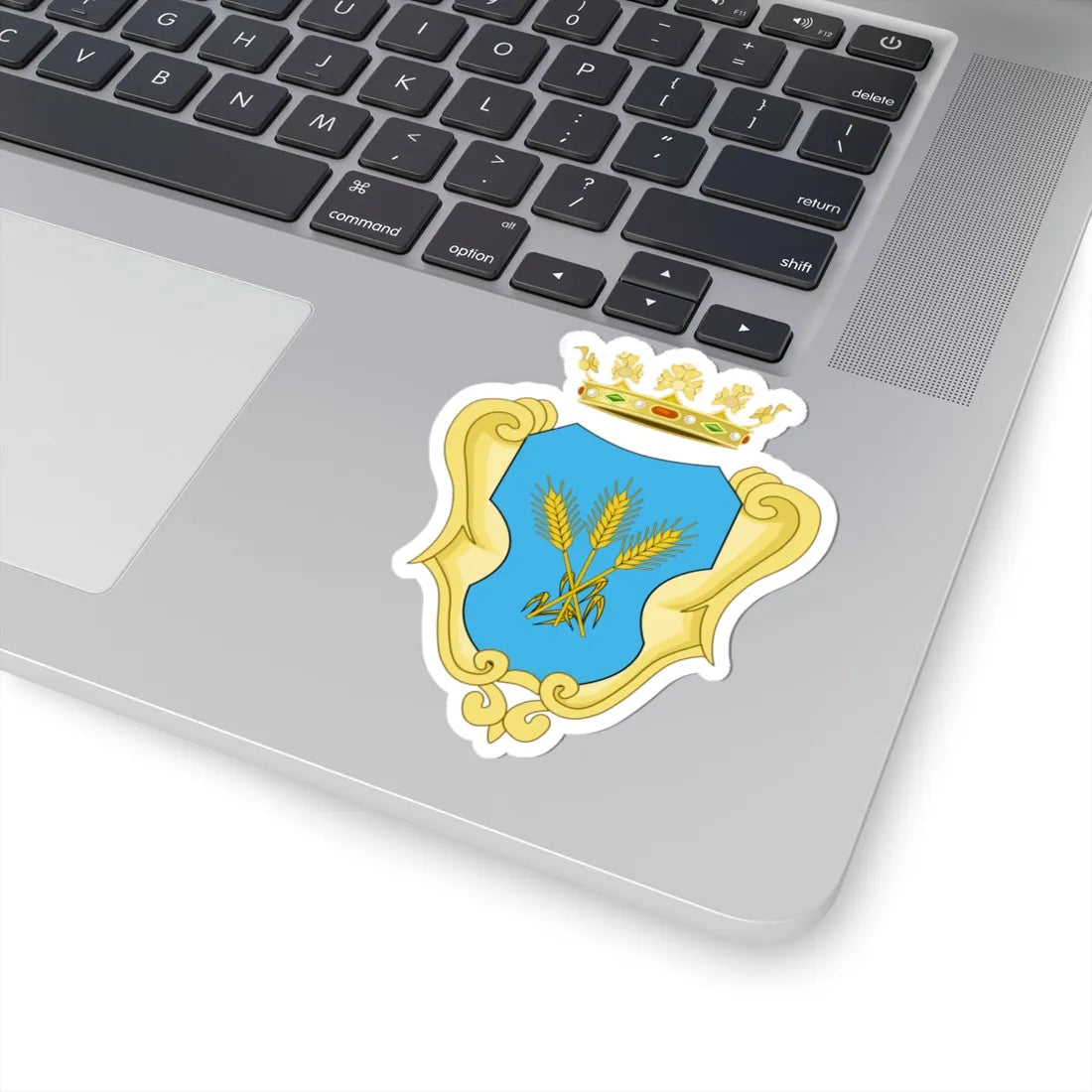 Uggiano Montefusco-Stremma (Italy) (Coat of Arms) STICKER Vinyl Kiss-Cut Decal - The Sticker Space