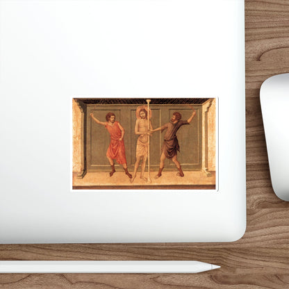 UGOLINO DI NERIO - Panel from the Santa Croce Altar (Artwork) STICKER Vinyl Die-Cut Decal-The Sticker Space