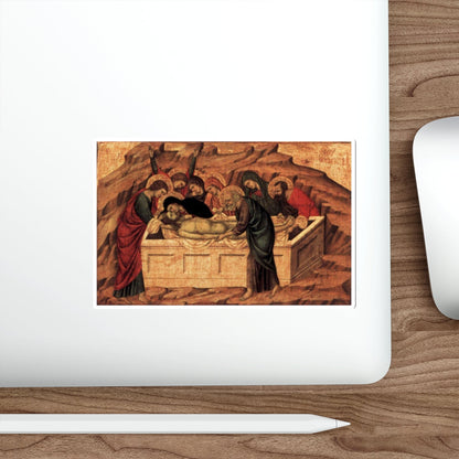 UGOLINO DI NERIO - Panel from the Santa Croce Altar2 (Artwork) STICKER Vinyl Die-Cut Decal-The Sticker Space