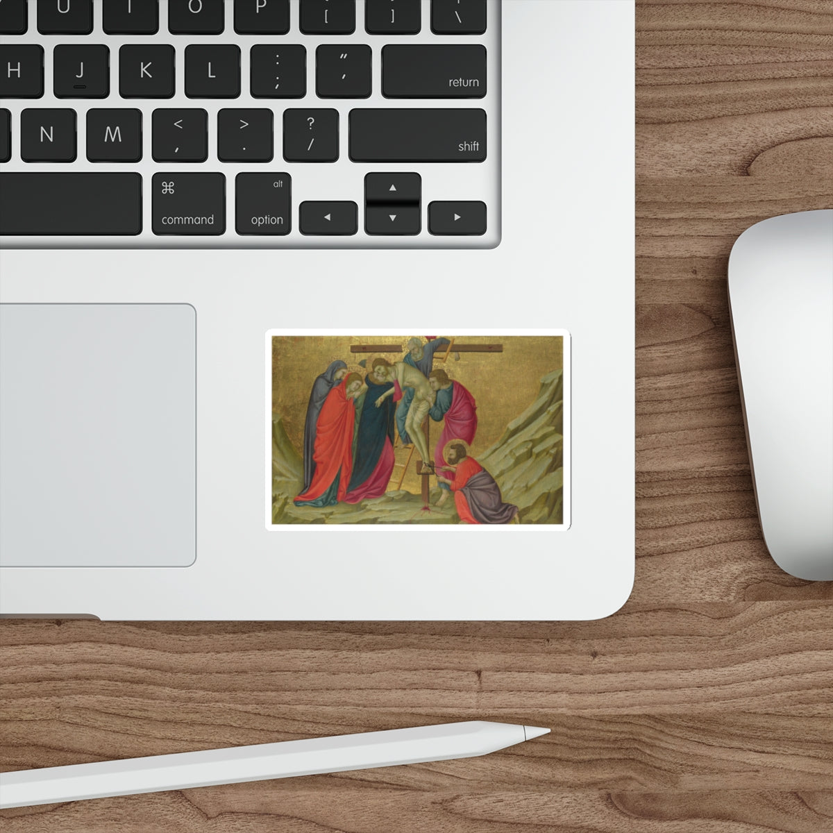 UGOLINO DI NERIO - The Deposition (Artwork) STICKER Vinyl Die-Cut Decal-The Sticker Space