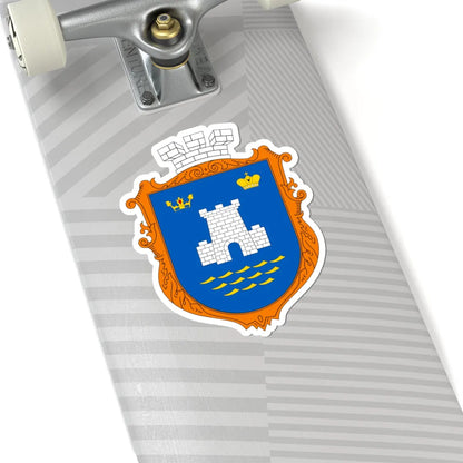 UHT Alushta (Ukraine) (Coat of Arms) STICKER Vinyl Kiss-Cut Decal - The Sticker Space