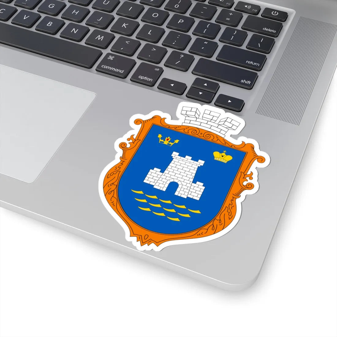UHT Alushta (Ukraine) (Coat of Arms) STICKER Vinyl Kiss-Cut Decal - The Sticker Space