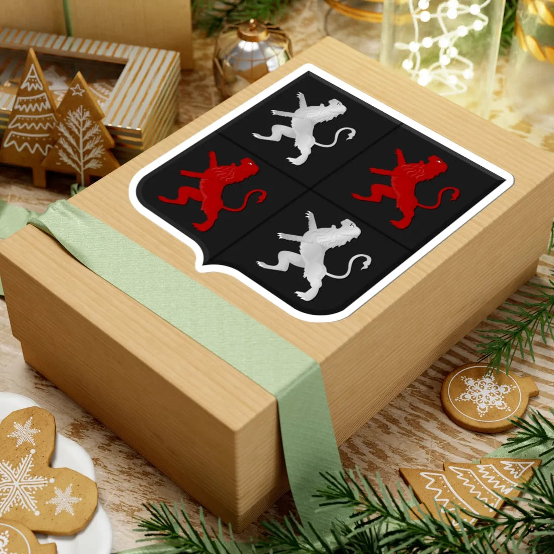 Uitgeest wapen HRvA (Netherlands) (Coat of Arms) STICKER Vinyl Kiss-Cut Decal - The Sticker Space