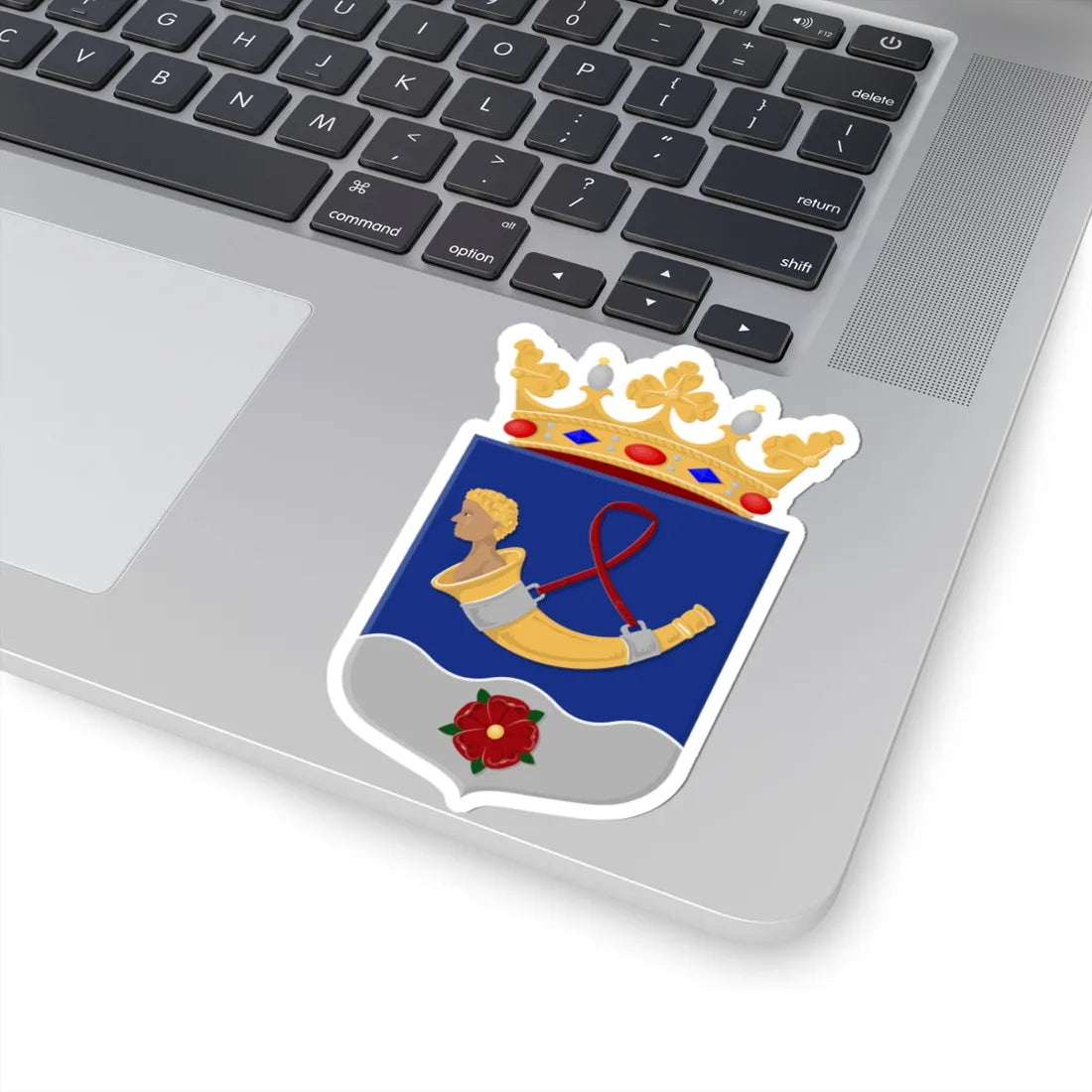 Uithoorn wapen 2020 (Netherlands) (Coat of Arms) STICKER Vinyl Kiss-Cut Decal - The Sticker Space