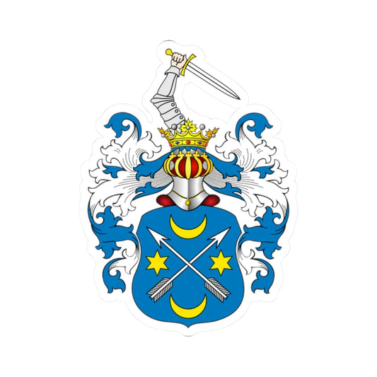 UK COA Kulabko (Russia) (Coat of Arms) STICKER Vinyl Kiss-Cut Decal 2 Inch White - The Sticker Space