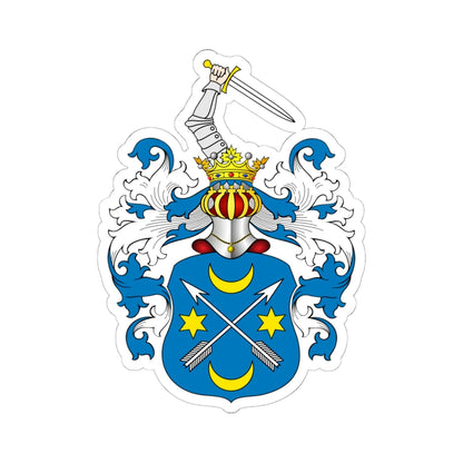 UK COA Kulabko (Russia) (Coat of Arms) STICKER Vinyl Kiss-Cut Decal 6 Inch White - The Sticker Space