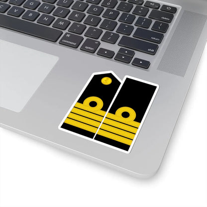 UK Navy OF 5 collected (United Kingdom) (Military Rank) STICKER Vinyl Kiss-Cut Decal - The Sticker Space