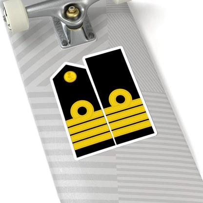 UK Navy OF 5 collected (United Kingdom) (Military Rank) STICKER Vinyl Kiss-Cut Decal - The Sticker Space