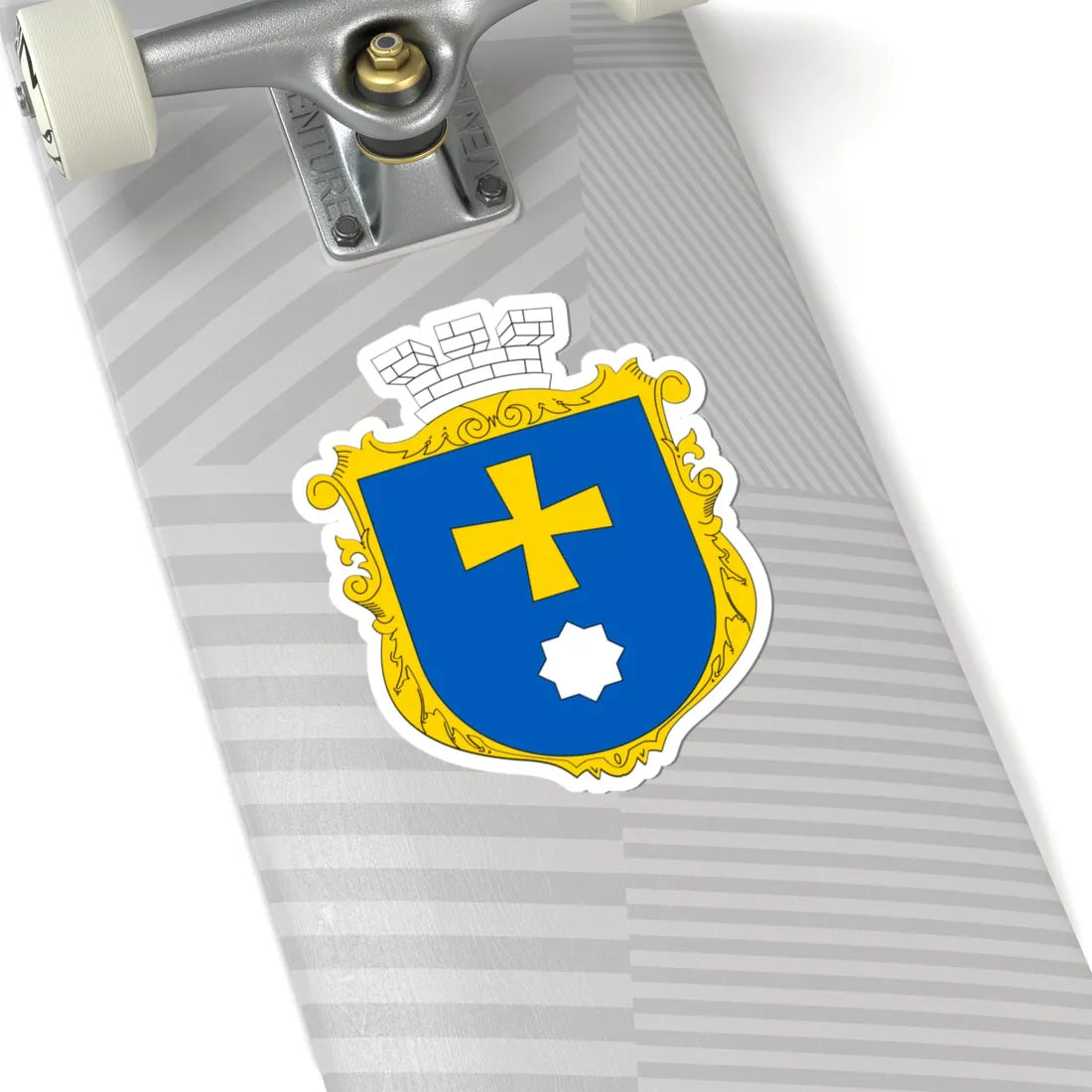 UKR COA of Myrhorod (Ukraine) (Coat of Arms) STICKER Vinyl Kiss-Cut Decal - The Sticker Space