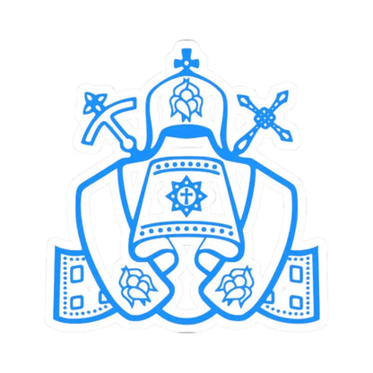 Эмблема Украинской Православной Церкви Емблема Української Православної Церкви (Ukraine) (Coat of Arms) STICKER Vinyl Kiss-Cut Decal 2 Inch White - The Sticker Space