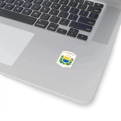 Греб глобинского района (Ukraine) (Coat of Arms) STICKER Vinyl Kiss-Cut Decal - The Sticker Space