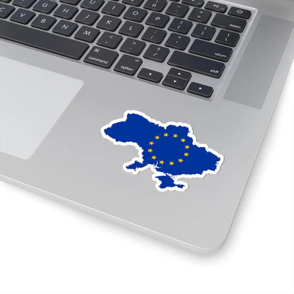 Ukraine EU (Ukraine) STICKER Vinyl Kiss-Cut Decal - The Sticker Space