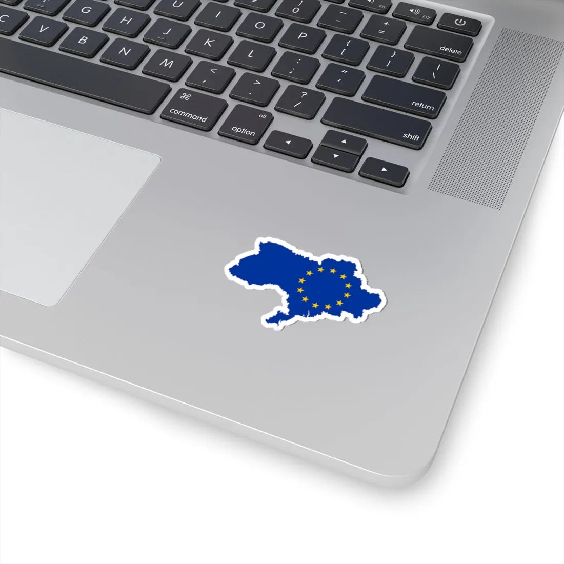 Ukraine EU with the Russian-occupied territories omitted (Ukraine) STICKER Vinyl Kiss-Cut Decal - The Sticker Space