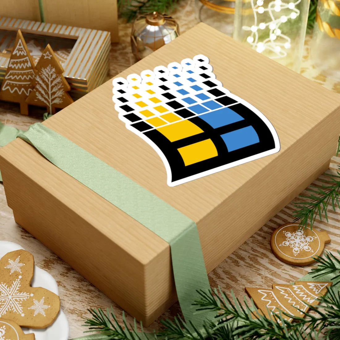 Ukraine Flagvariation 1998 (Ukraine) STICKER Vinyl Kiss-Cut Decal - The Sticker Space