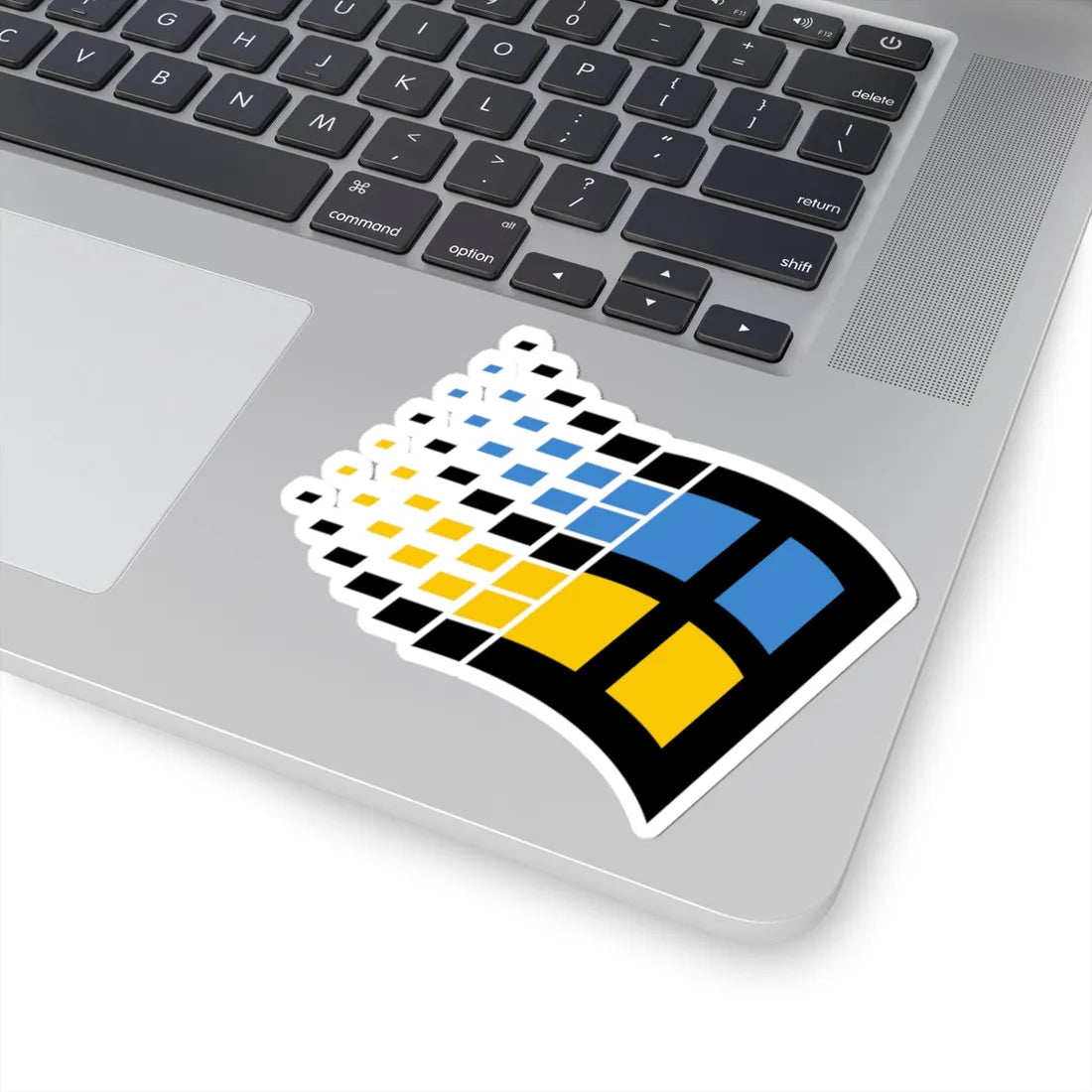 Ukraine Flagvariation 1998 (Ukraine) STICKER Vinyl Kiss-Cut Decal - The Sticker Space