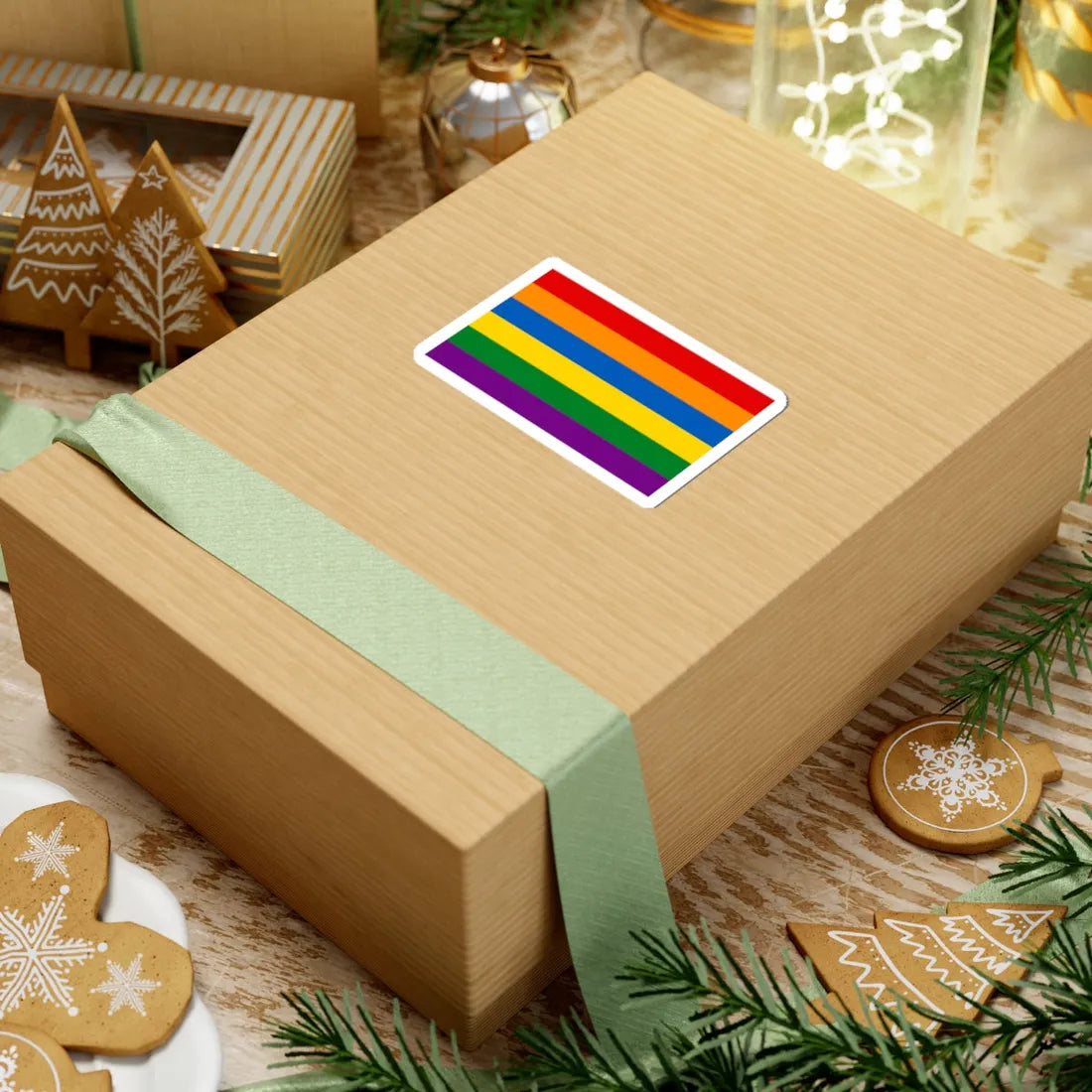 Ukraine Gay flag (Ukraine) STICKER Vinyl Kiss-Cut Decal - The Sticker Space