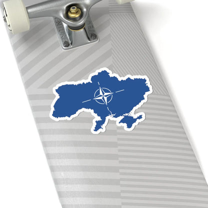 Ukraine NATO (Ukraine) STICKER Vinyl Kiss-Cut Decal - The Sticker Space